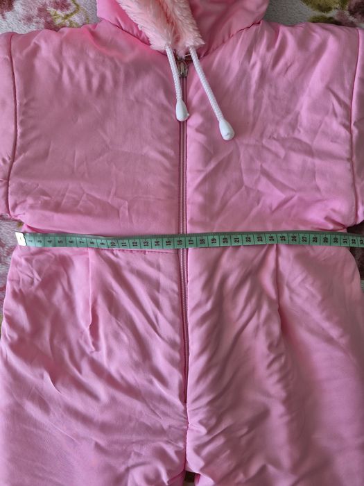 Дитячий зимовий комбінезон для дівчинки