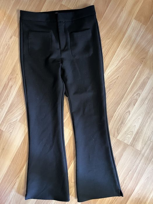 Джинси білі карго палаццо кльош штани лосини nike Zara next