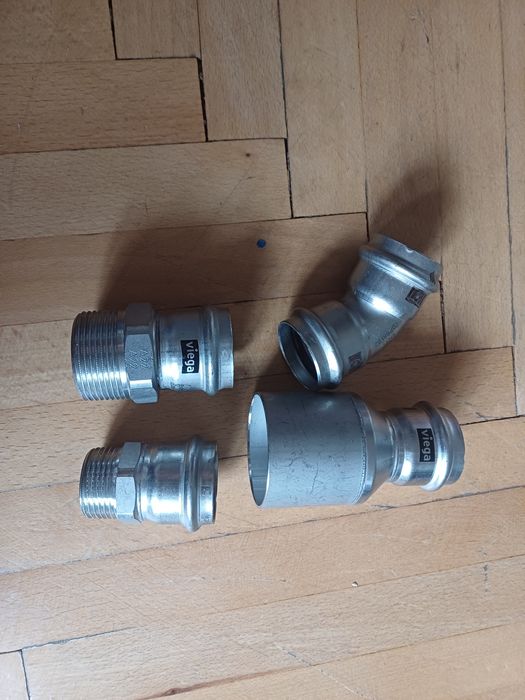 Trójniki,kolanka,zlączki marki viega