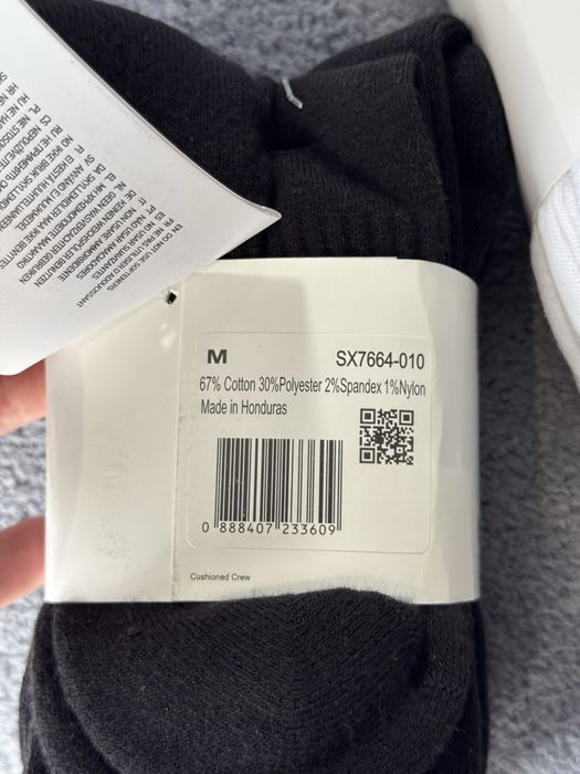Шкарпетки Nike (ОРИГІНАЛ) Носки Nike everyday black, white