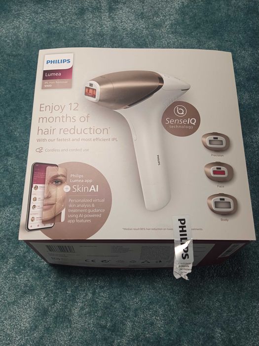 Philips Depilator laserowy lumea IPL  BRI973/100 komplet, jak nowy