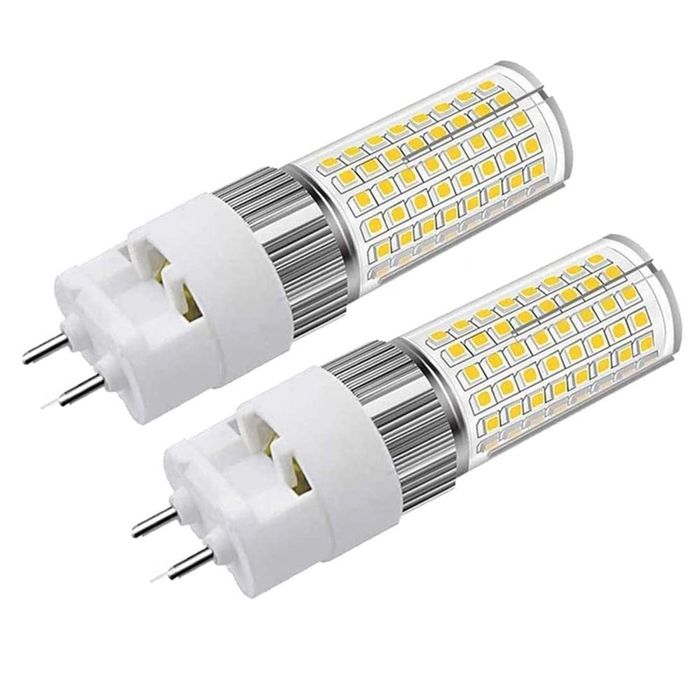 Żarówka LED 2 szt G12 16 W, dwupinowe lampy kukurydziane