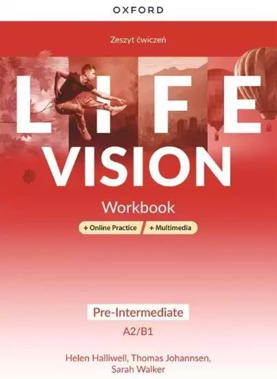 Life Vision. Pre-Intermediate A2/B1. Workbook + Online Practice. Nowy Produkt