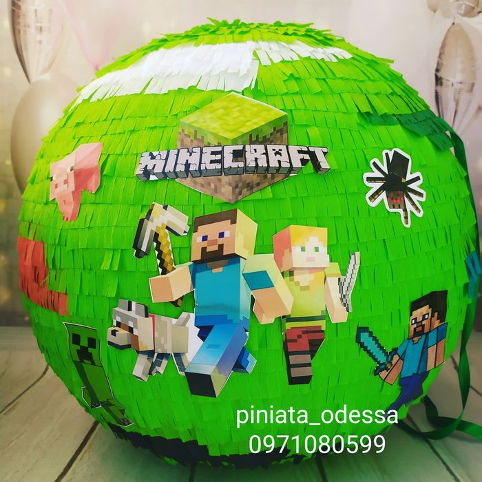 Пиньята Майнкрафт