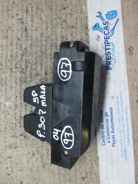 Fechadura / fecho da mala PEUGEOT 307 CC (3B)
