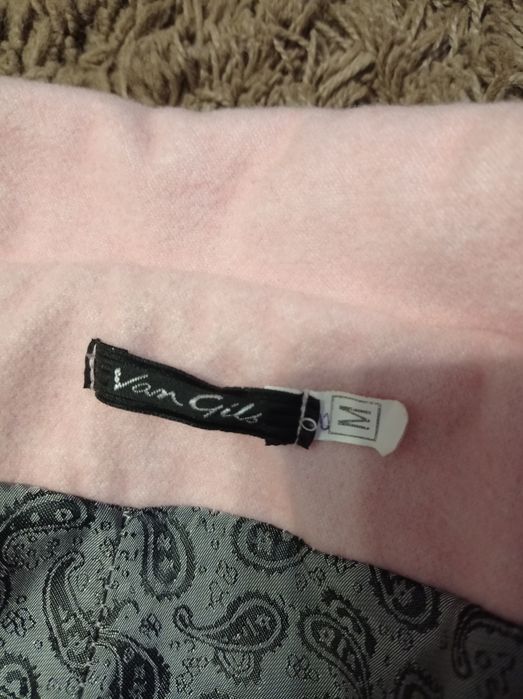 Пальто рожеве кашеміроае весна/осінь