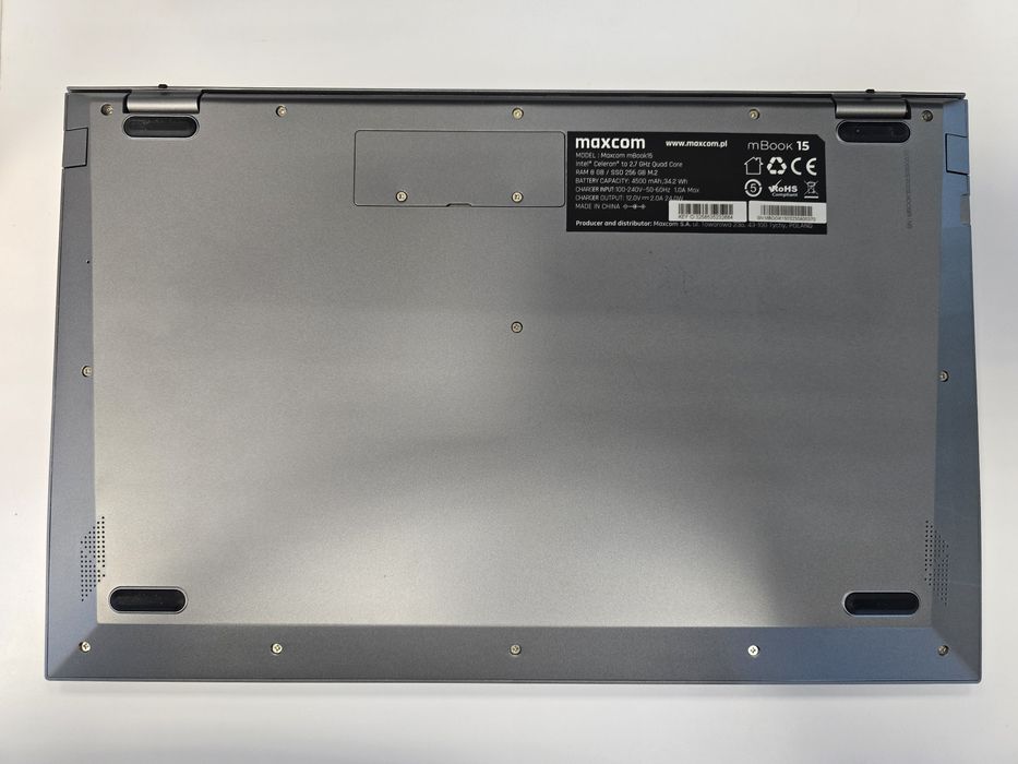 Laptop Maxcom mBook 15 8/256GB Windows 11 - Gwarancja - Sklep