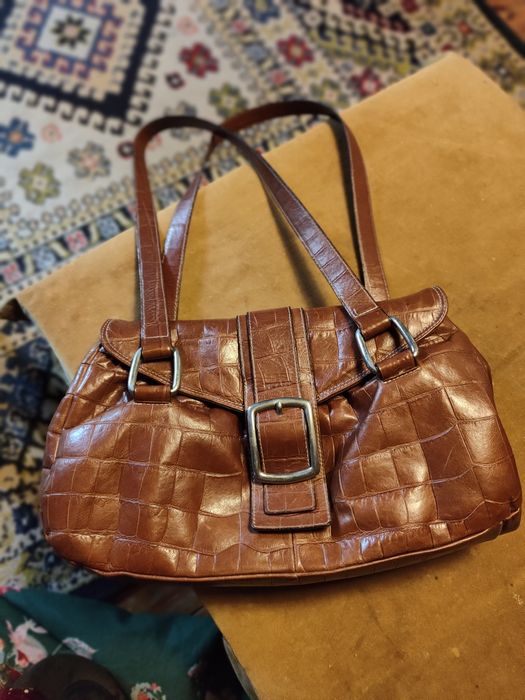 Damska torebka ze skóry.w b.d stanie.100 zl