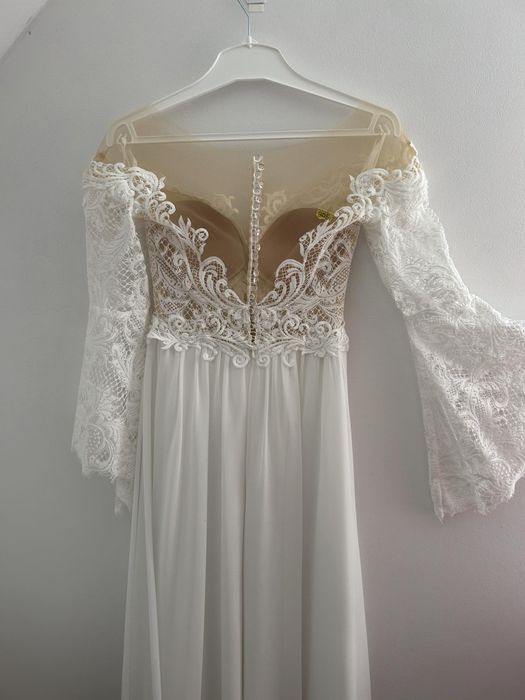 Sprzedam suknię ślubną w stylu boho