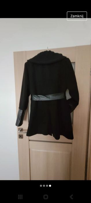 Płaszcz ocieplany rozm L