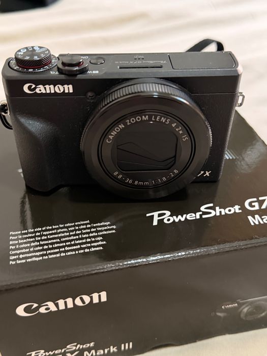 Cânon G7 X mark lll