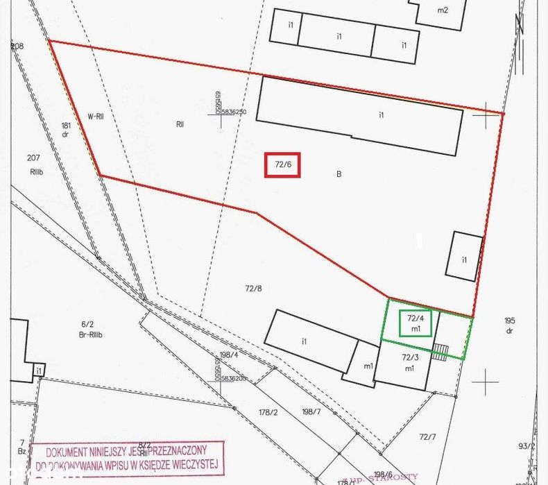 Nieruchomość z dużym budynkiem gospodarczym 324 m² i działką 2400 m²