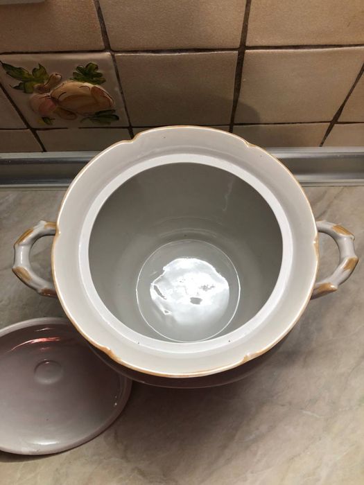 Супниця Березновський Ф завод,Чашки дитячі ведмедик ослик такса Киів