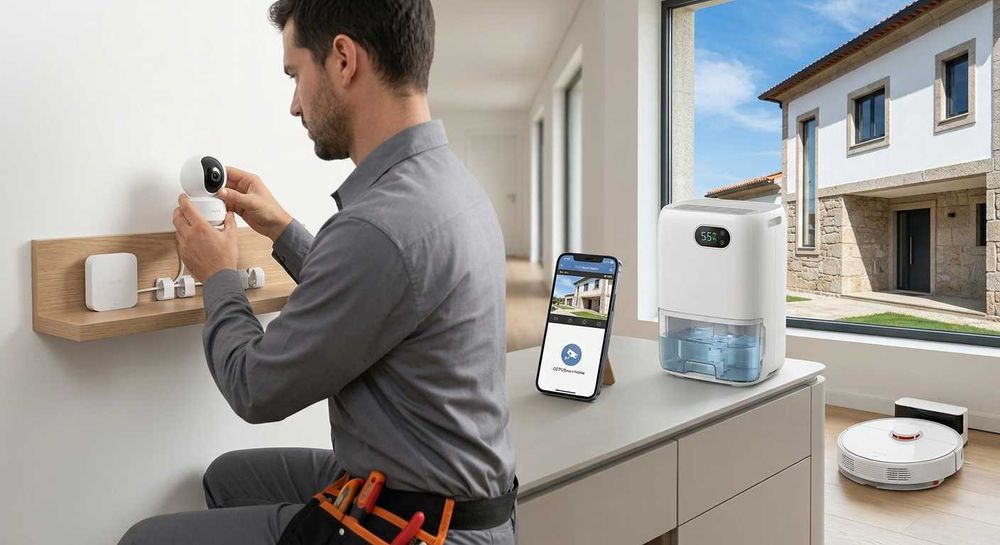 Electricista, Instalador de Casa Inteligente, Câmaras CCTV e Soluções para o Lar