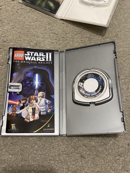 Gry na psp  : Star wars 3, Star wars 2, Midnight club3, Loco Roco