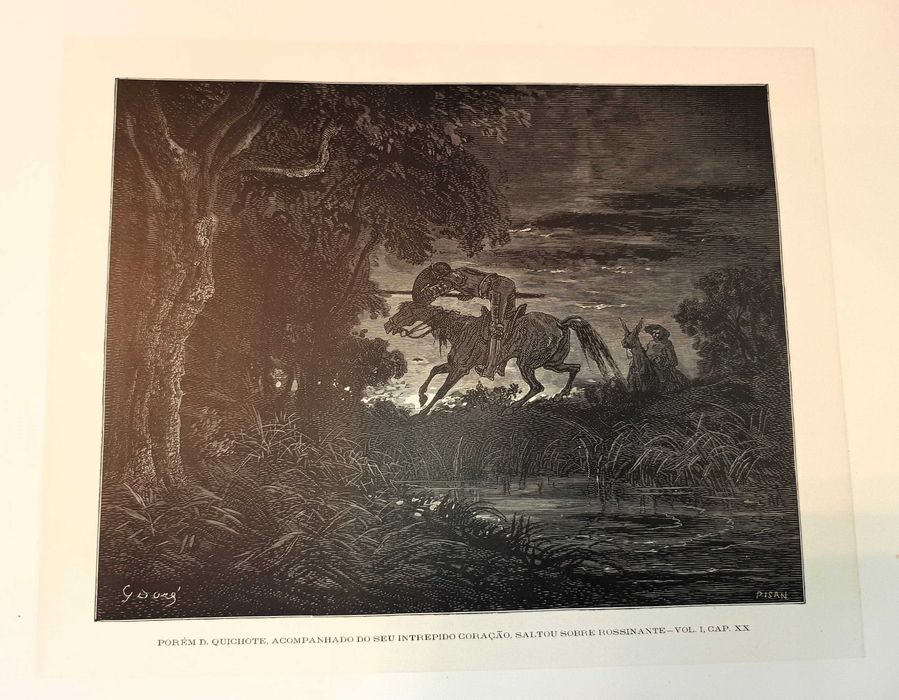 Gravuras Dom Quixote de la Mancha Gustave Doré H. Pisan 1866 5