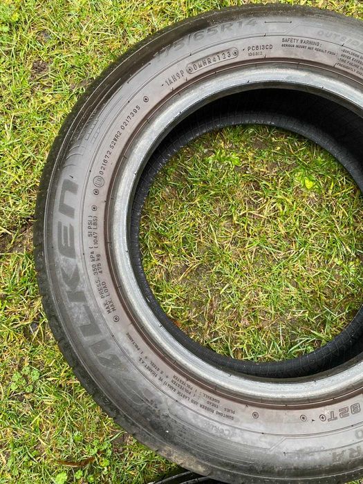 Opony letnie używane FALKEN 2 szt. i ZETEX 2 szt. rozmiar 175/65 R14