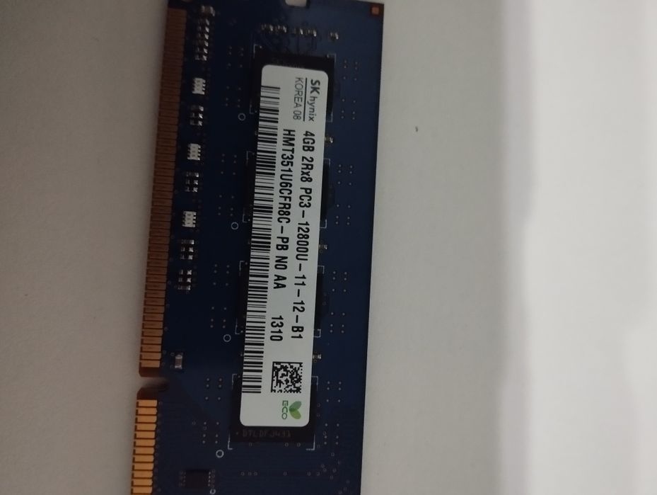 Vendo 2 memorias rams de 4 gb cada uma total 8 gb com frequência de 1664739579488258122