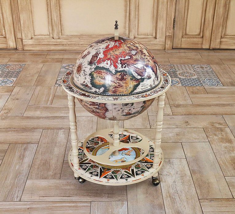 Глобус бар напольный АКЦИЯ!!! Диаметр сферы 45см