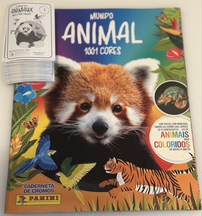 Colecao completa animais 1001 cores panini
