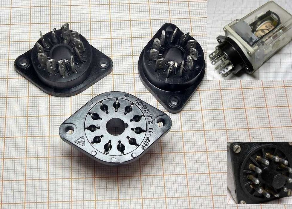 Podstawka przekaźnika R-15 3PDT NIEUŻYWANA - cena 20 sztuk