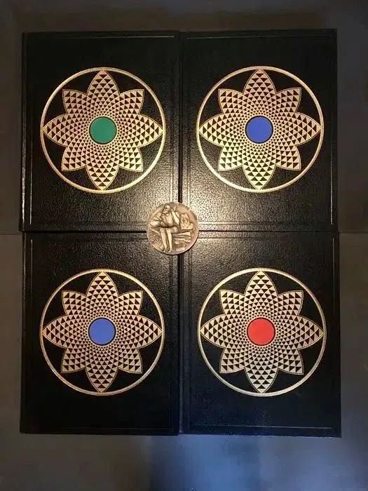 CAMÕES - Obras Completas - 4 vol. + medalha -4. Centenário 1980