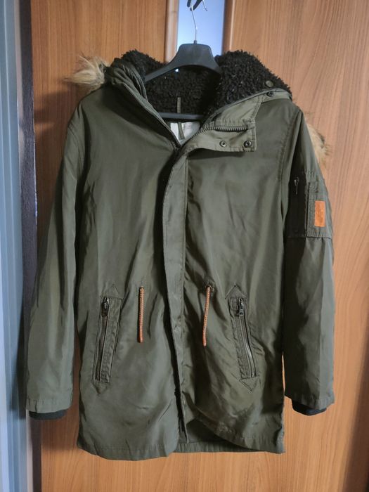 Kurtka parka Zara kids 152 z podpinką