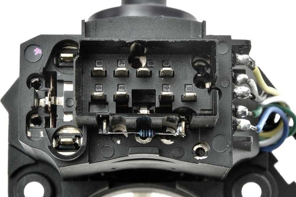 Comutador manete luzes escovas Mercedes w168 de 97 a 2004 Novo