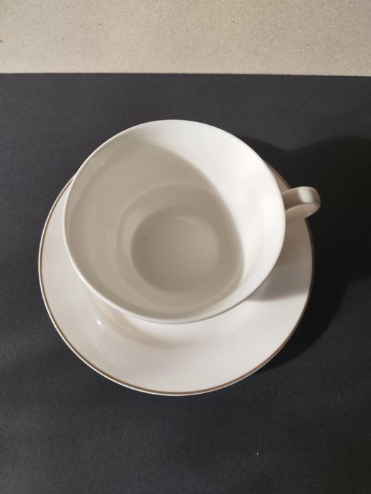 Filiżanka ze spodkiem piwonie Altom Design