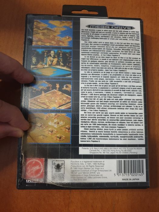 Two Tribes: Populous II Sega Mega Drive