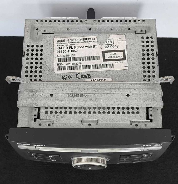 Rádio / Auto Rádio 96160-1H050 - KIA CEE'D SW