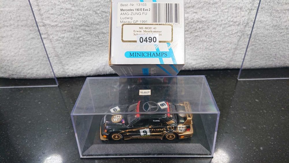 8 Miniaturas DTM e 24H Le Mans (escala 1:43)