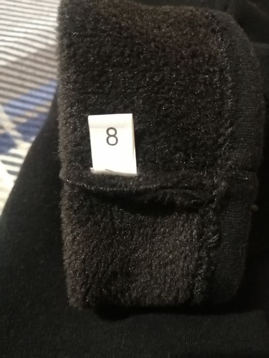 Довгі жіночі рукавиці перчатки на флісі