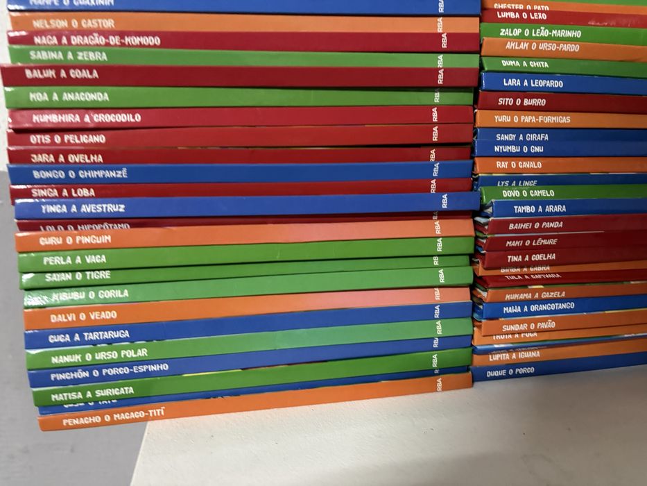 Coleçao de Livros Animais do Zoo