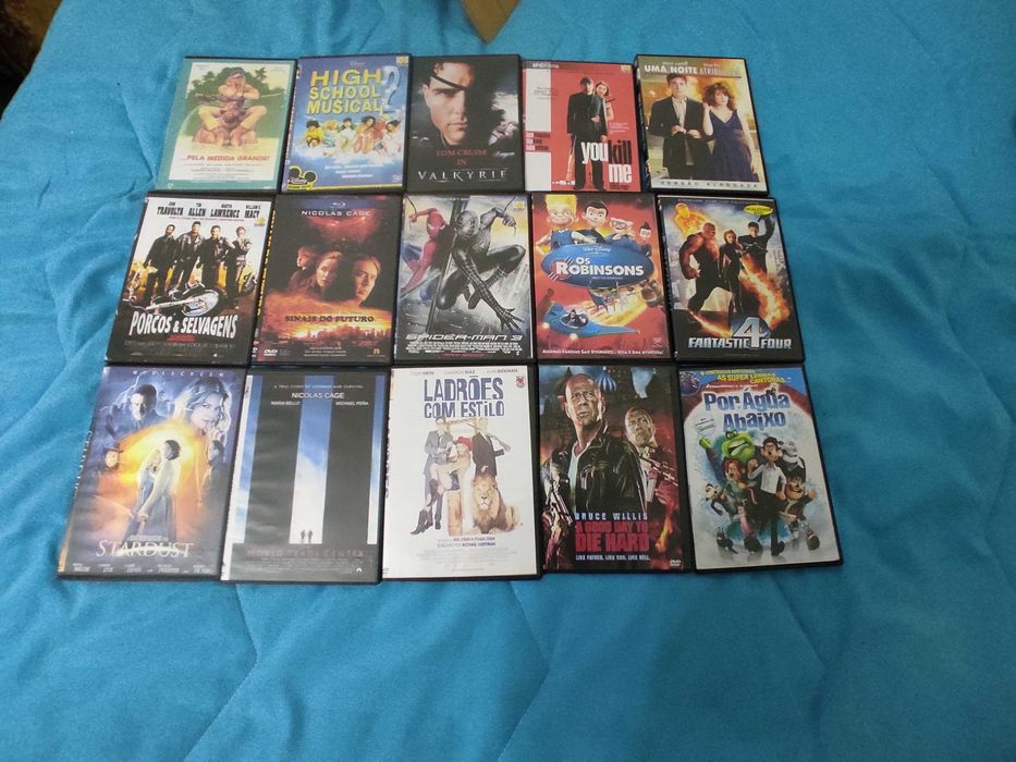 Vendo DVDs vários
