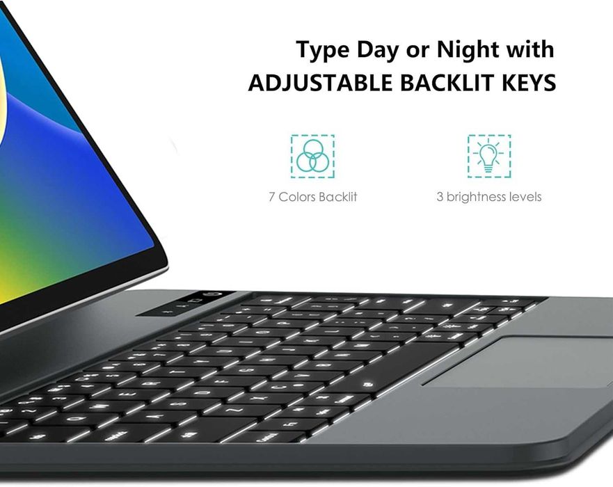 Etui WINCHKING z klawiaturą i touchpadem do iPad Air/Pro 12.9–13″