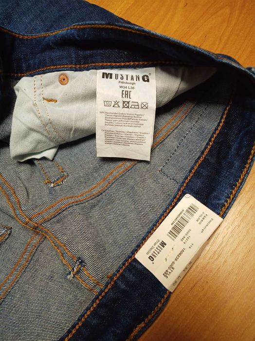Spodnie yeans MUSTANG TRUE DENIM Oryginal, roz. W34 L30