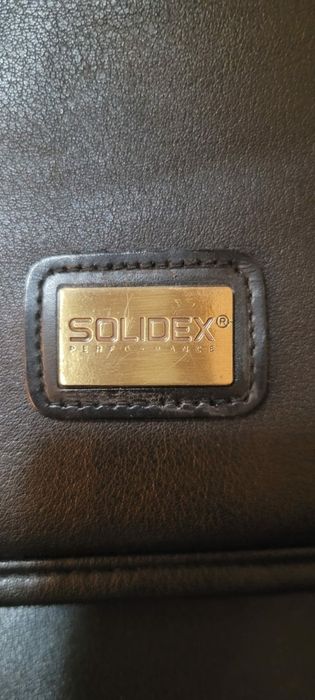 Mala de professor em pele genuína para tranporte de documentos e port