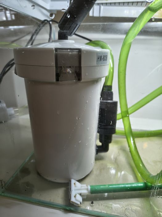 Akwarium AQUAEL Leddy 60, 54l + filtr kubełkowy