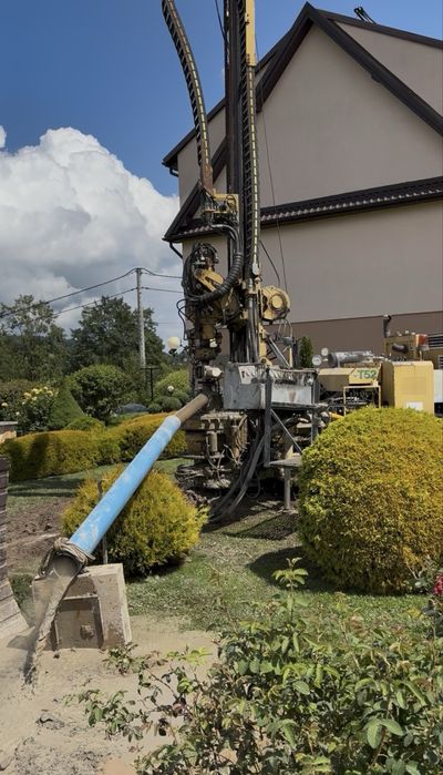 Studnie głębinowe , pompy ciepła