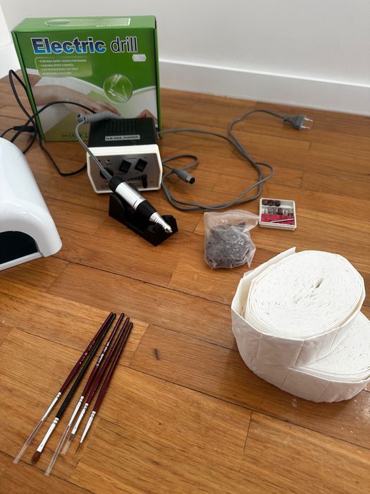 Conjunto KIT para fazer Unhas de Gel completo NOVO