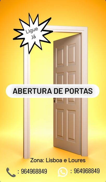 Abertura de portas de casa 24h