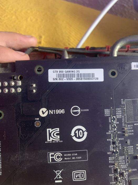 Placa grafica  usada