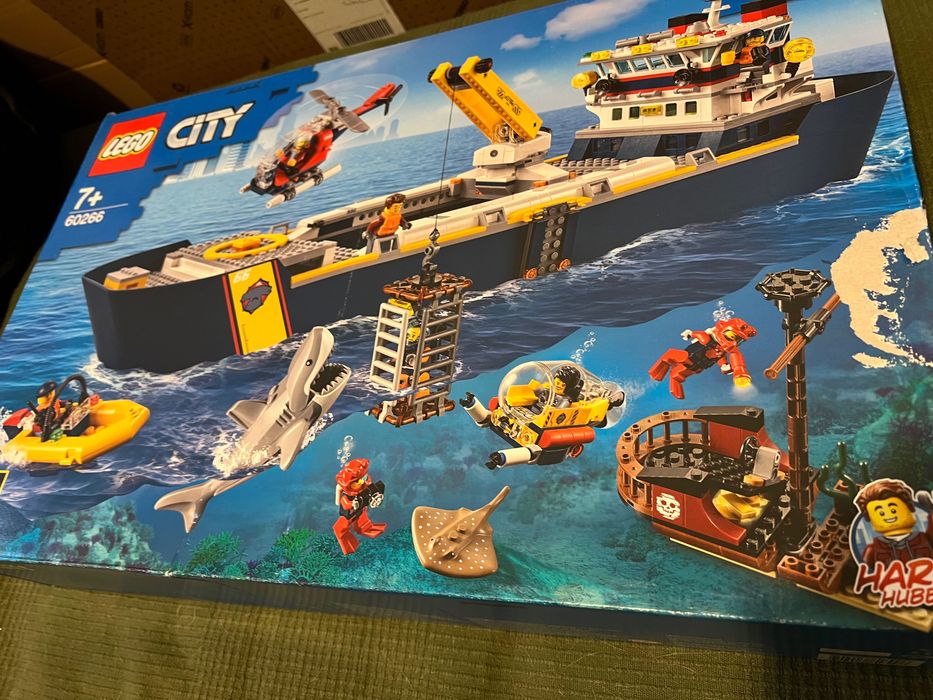 Lego 60266 City - Statek badaczy oceanu