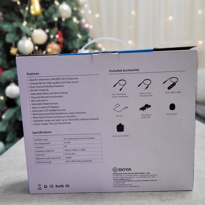 Мікрофонна система BOYA BY-WM8 PRO-K2 



Мікрофонна система