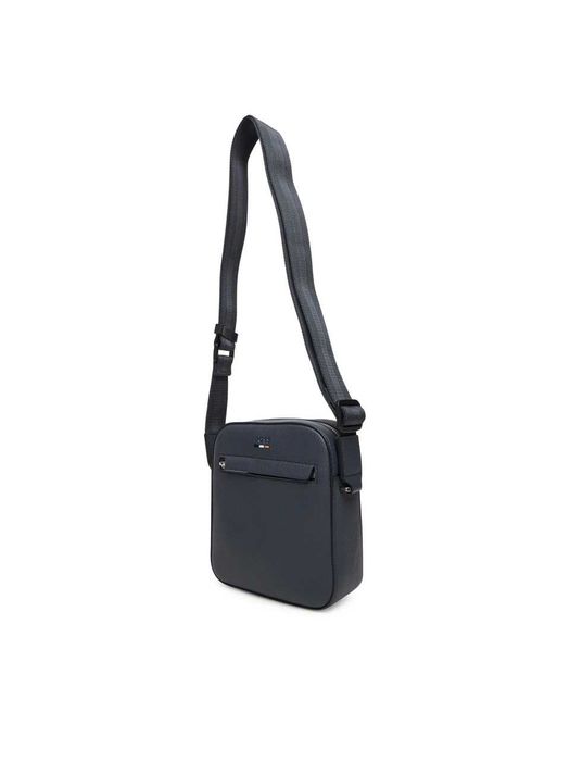 100% ОРИГІНАЛ BOSS ray zip classic vertical blue navy сумка темно синя чоловіча через плече