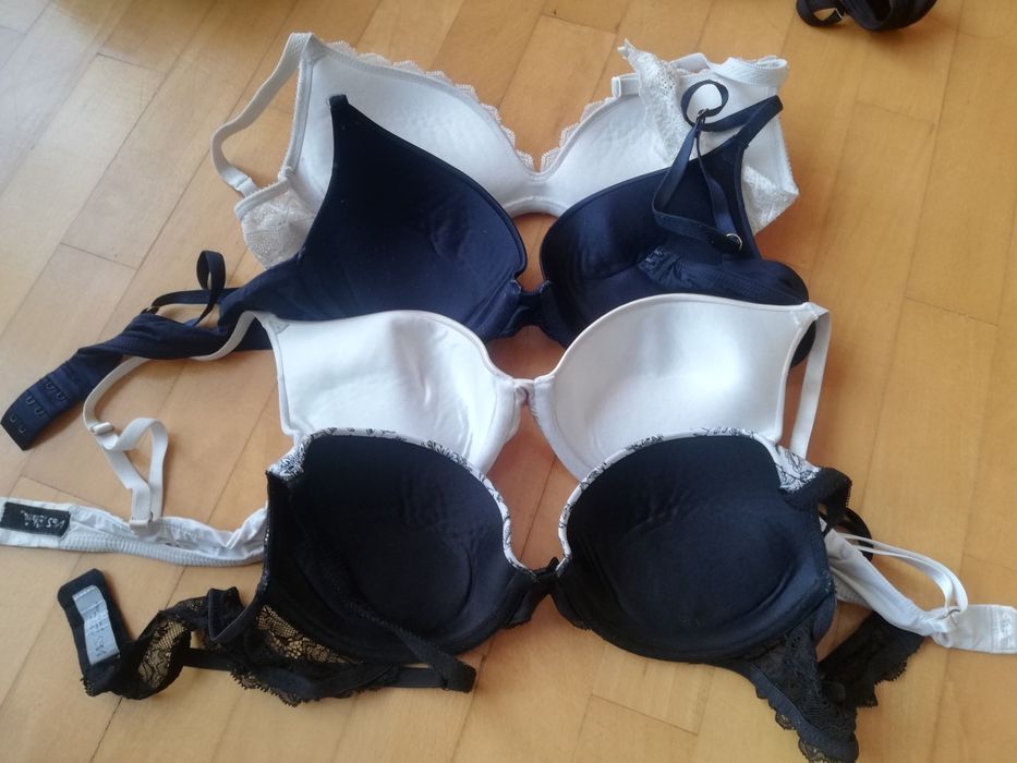 4x Biustonosze Etam 75b