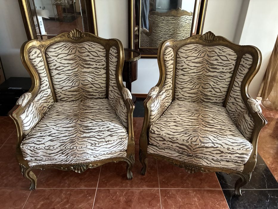 Cadeirõesestilo classico x2