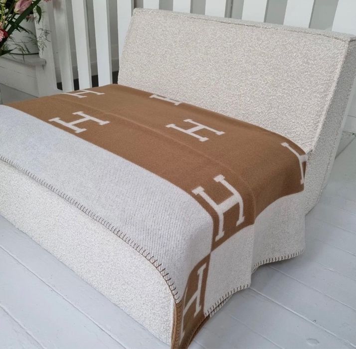 Плед Hermes Avalon Camel коричневый