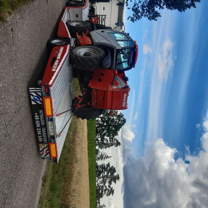 Niskopodwozie Laweta TIR - Wynajem Transport